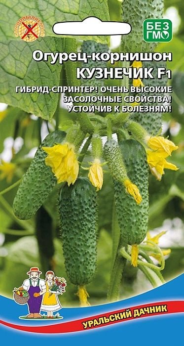 картинка Огурец Кузнечик F1 8шт ц/п (УД) оч.скороспелый,партеник магазин Одежда+ являющийся официальным дистрибьютором в России 