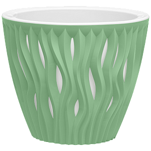 Кашпо Вдохновение 7,5л мята КШ-8673 (ВМС)