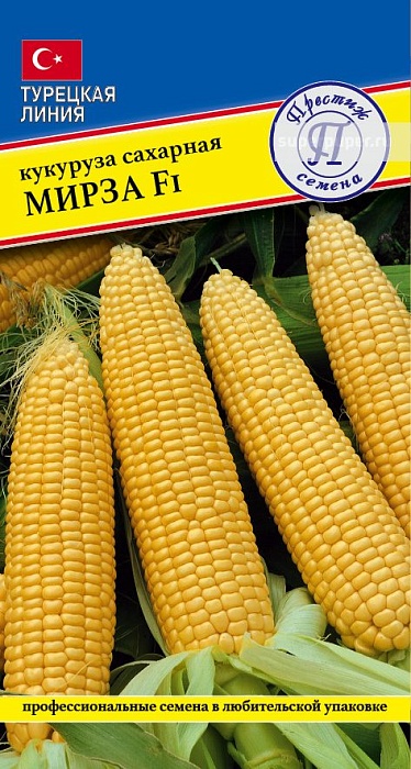 картинка Кукуруза Мирза F1 10шт (Престиж) магазин Одежда+ являющийся официальным дистрибьютором в России 