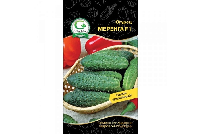 картинка Огурец Меренга F1 10шт ц/п (СемКом) Seminis магазин Одежда+ являющийся официальным дистрибьютором в России 