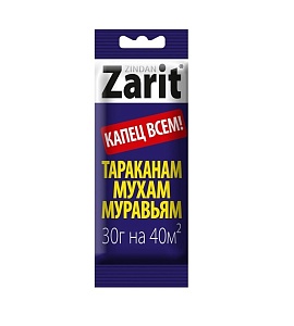Гель ЗАРИТ ЗИНДАН Ot тараканов и муравьев 30г (ЛЕТТО) 5/25