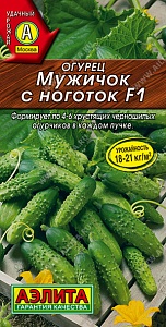 Огурец Мужичок с ноготок F1 10шт ц/п (Аэлита)