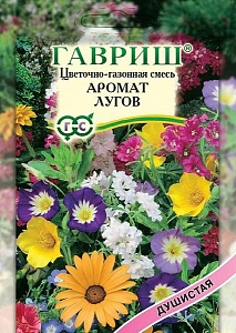 Газон цветущий Аромат лугов 30г ц/п (Гавриш)