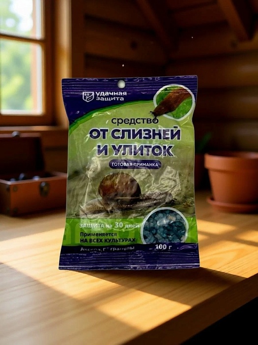 картинка От слизней и улиток 100г Удачная защита (БиоМастер) 5/30 магазин Одежда+ являющийся официальным дистрибьютором в России 