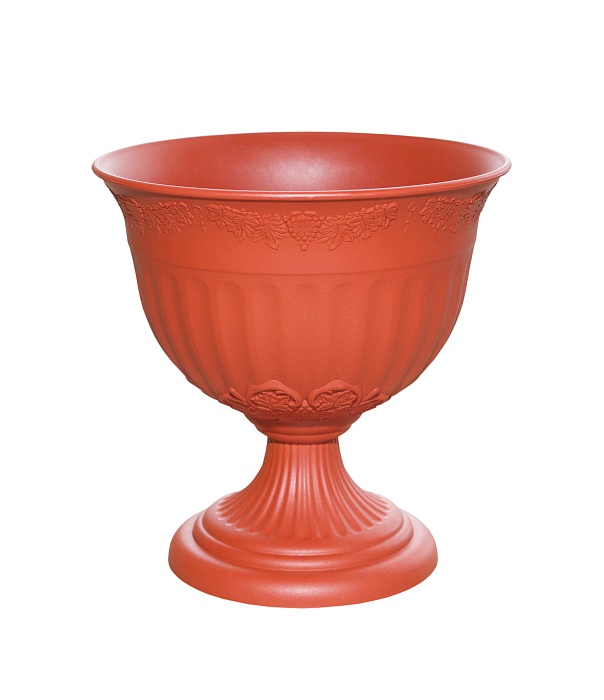 картинка Кашпо Венеция 5 22л на ножке белое 07185 (Милих) магазин Одежда+ являющийся официальным дистрибьютором в России 