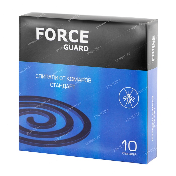 картинка Спирали от комаров и мух FORCE бездымные стандарт синие (XS) 3/12 магазин Одежда+ являющийся официальным дистрибьютором в России 