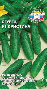 Огурец Кристина F1 0,2г ц/п (Седек)
