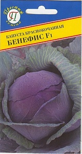 Капуста краснокочанная Бенефис F1 15шт (Престиж) ранняя